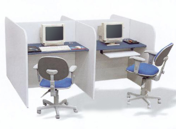 ambiente montado para call-center